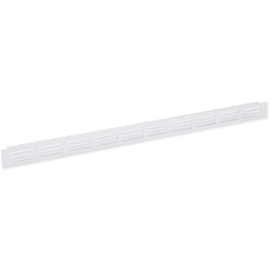 ALU plintrooster 500x30mm F1 aluminium