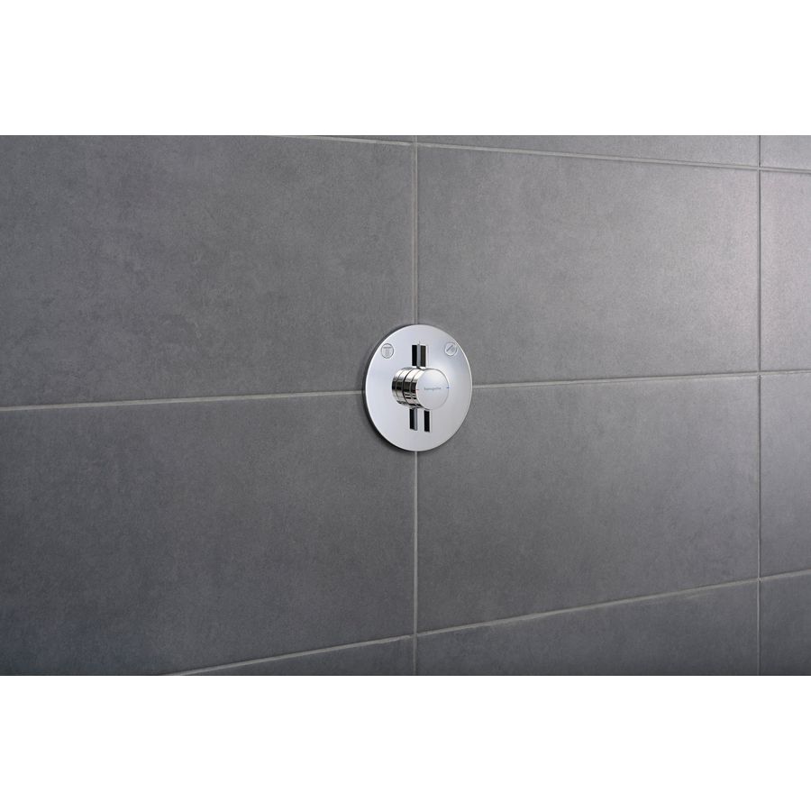 DuoTurn S afbouwdeel tbv inbouwkraan voor 2 functies chroom