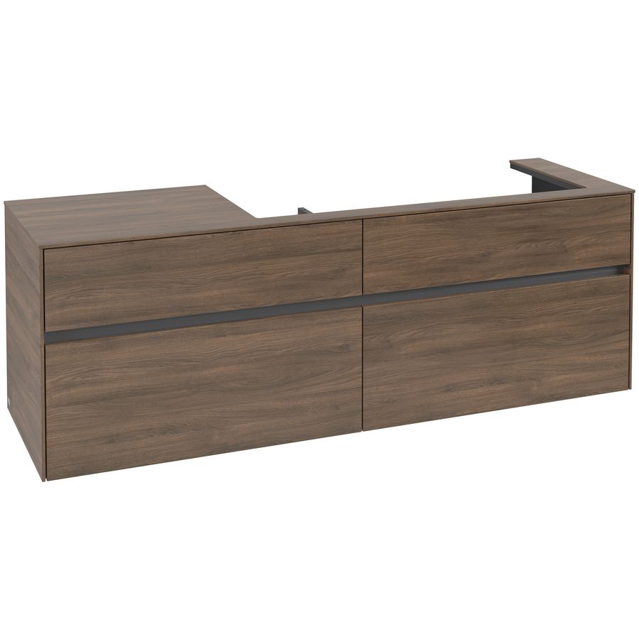 Wastafelonderkast Collaro 1600x548x500mm C03000VH