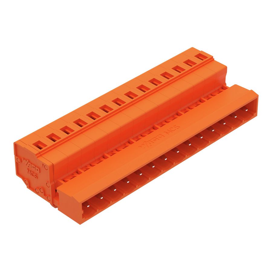 1-draads male steker 2,5mm² oranje 231-644/018-000 VVE=25