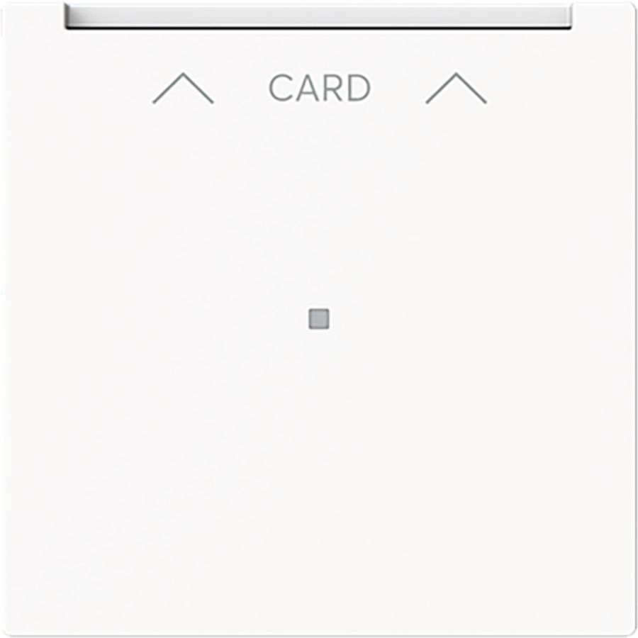 Centraalplaat voor card-schakelaar art-matwit (1792 U-44M)