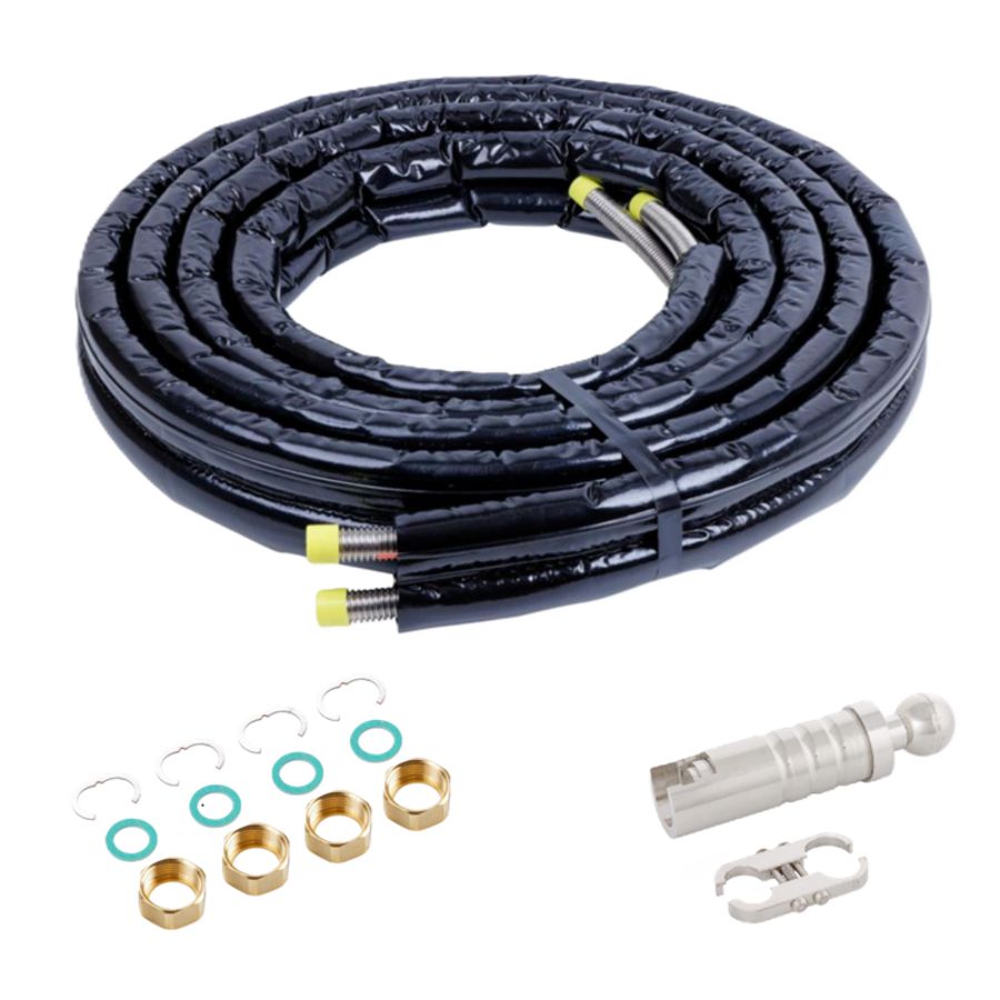 Snelkoppelingsset 10m 1" compleet