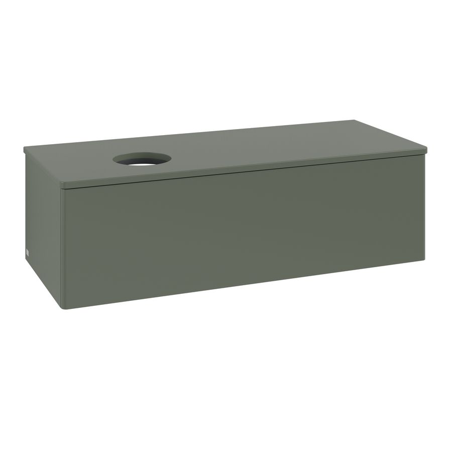 Wastafelonderkast Antao 1200x360x500mm L.Green Matt Lacquer K33010HL