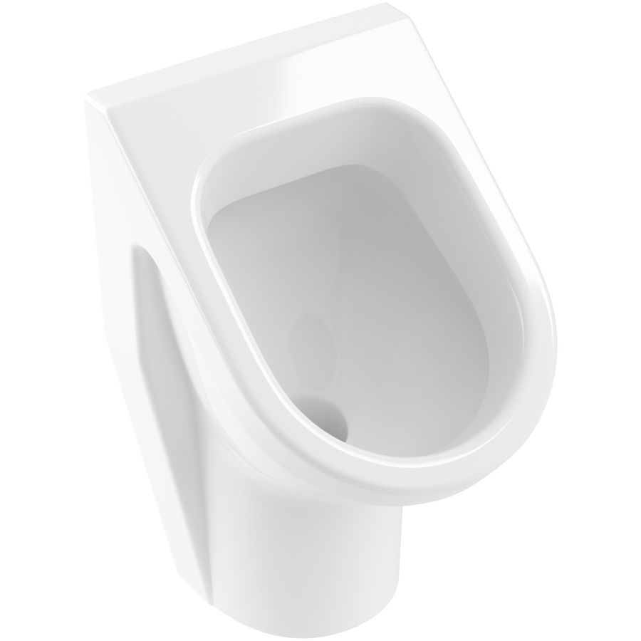 Urinoir 355x620x385mm wit met zeef/richtobject/spatred.