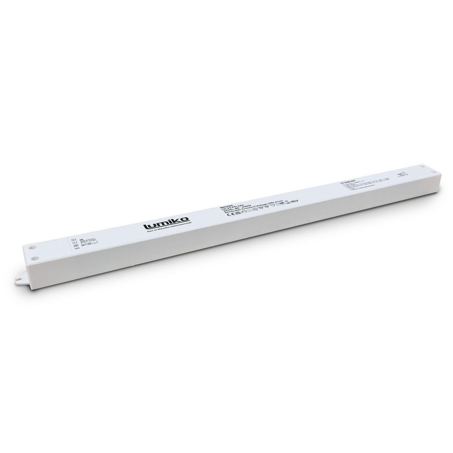 Leddriver constante spanning 24V, 80-240W dimbaar fase IP20