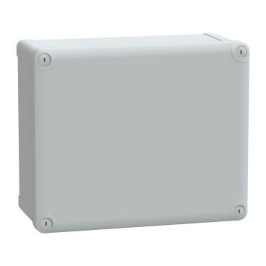 Doos ABS + deksel 291x241x128mm IP66 / IK07 H60 RA TBS/TBP