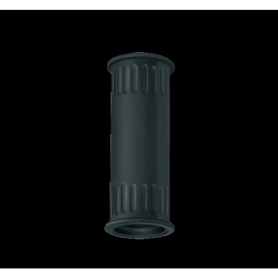Koppeling kunststof 2xØ21,2mm IP66 zwart VVE=10