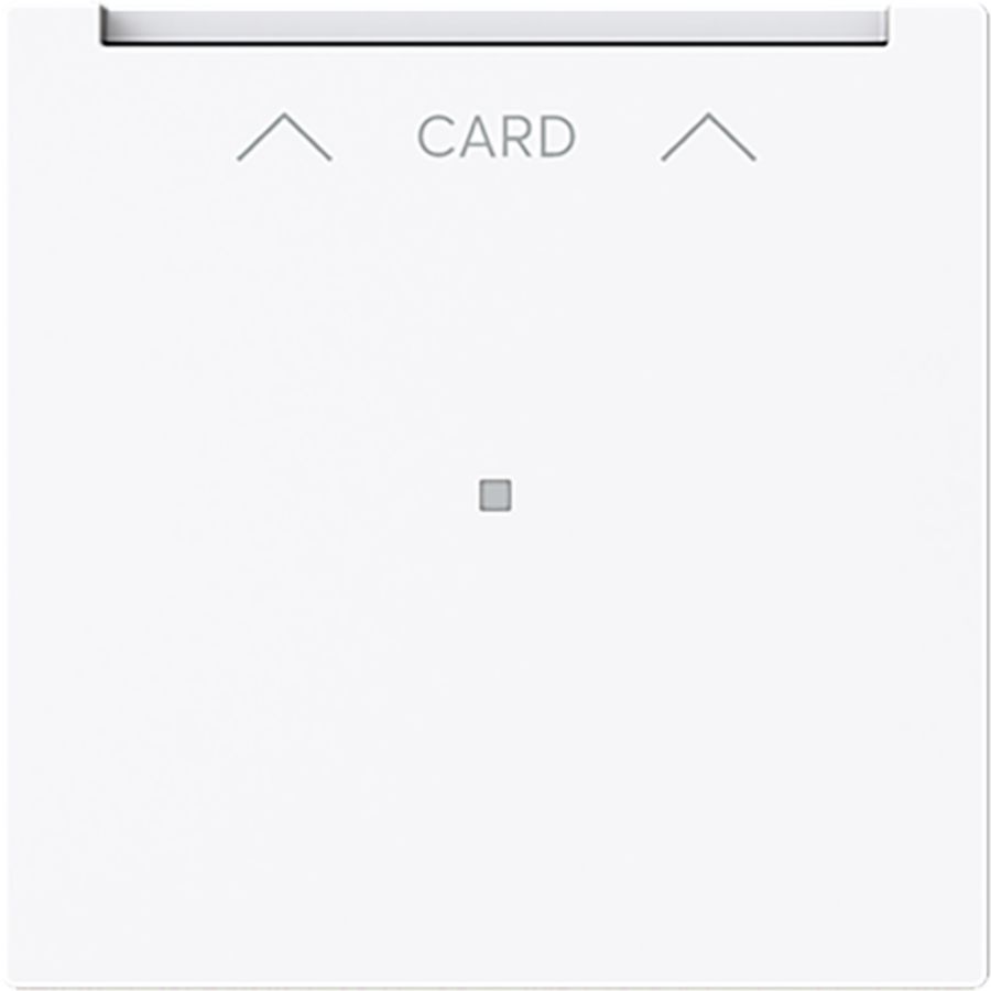 Centraalplaat voor card-schakelaar art-wit (1792 U-44G)