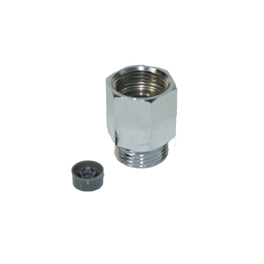 Waterdoseerventiel ProDos DW 6l/min. messing vernikkeld 3/8"bi.dr. x bu.dr.