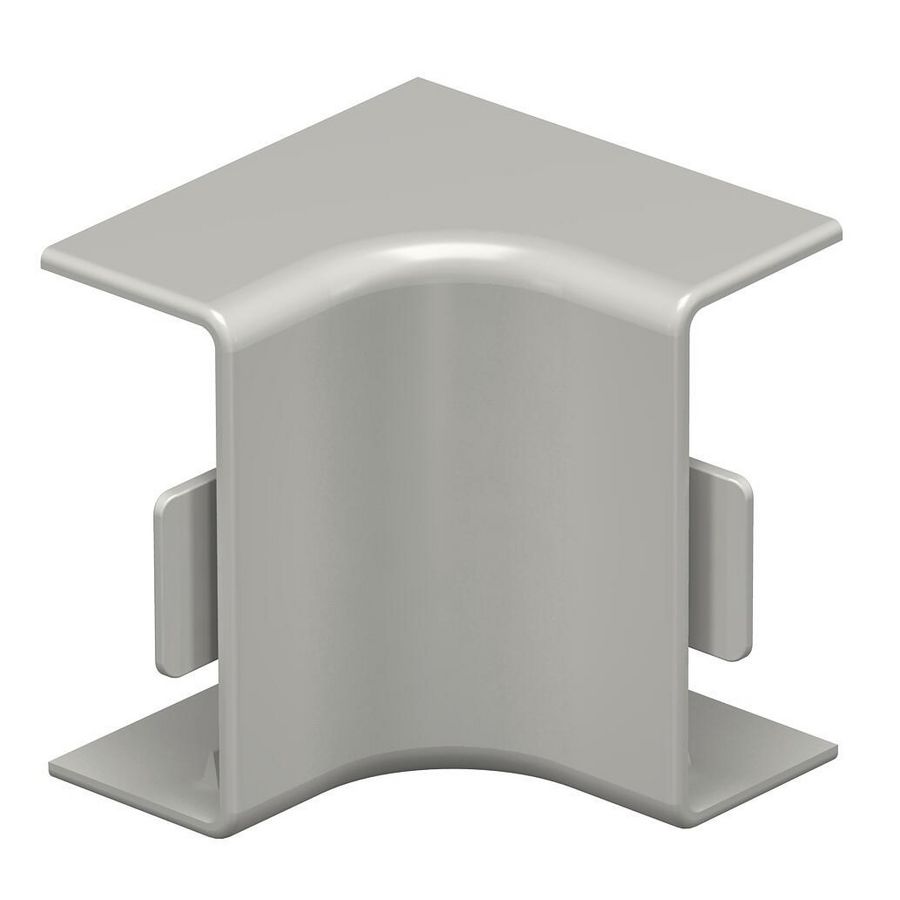 Binnenhoek 15x40mm polyvinylchlorid steengrijs VVE=4