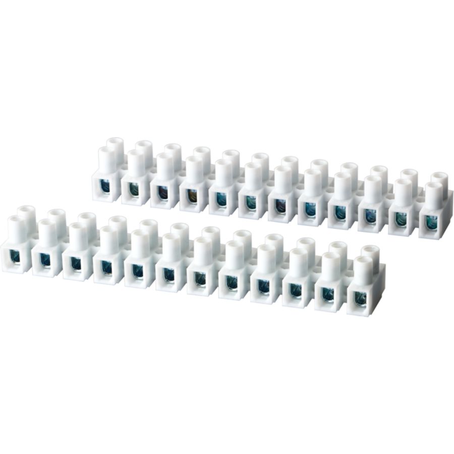 Kroonklemmenstrook 12p 0,5 t/m 4mm² wit VVE=50