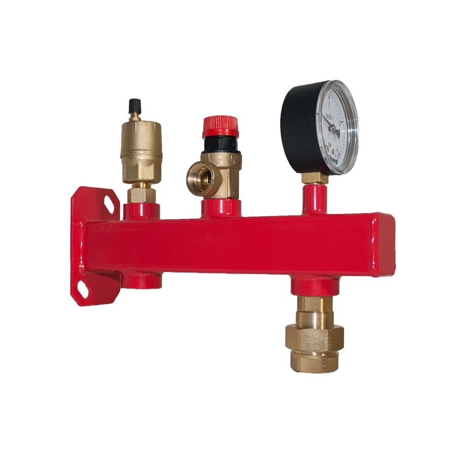 Expansievatconsole 3/4" rood 290mm compleet