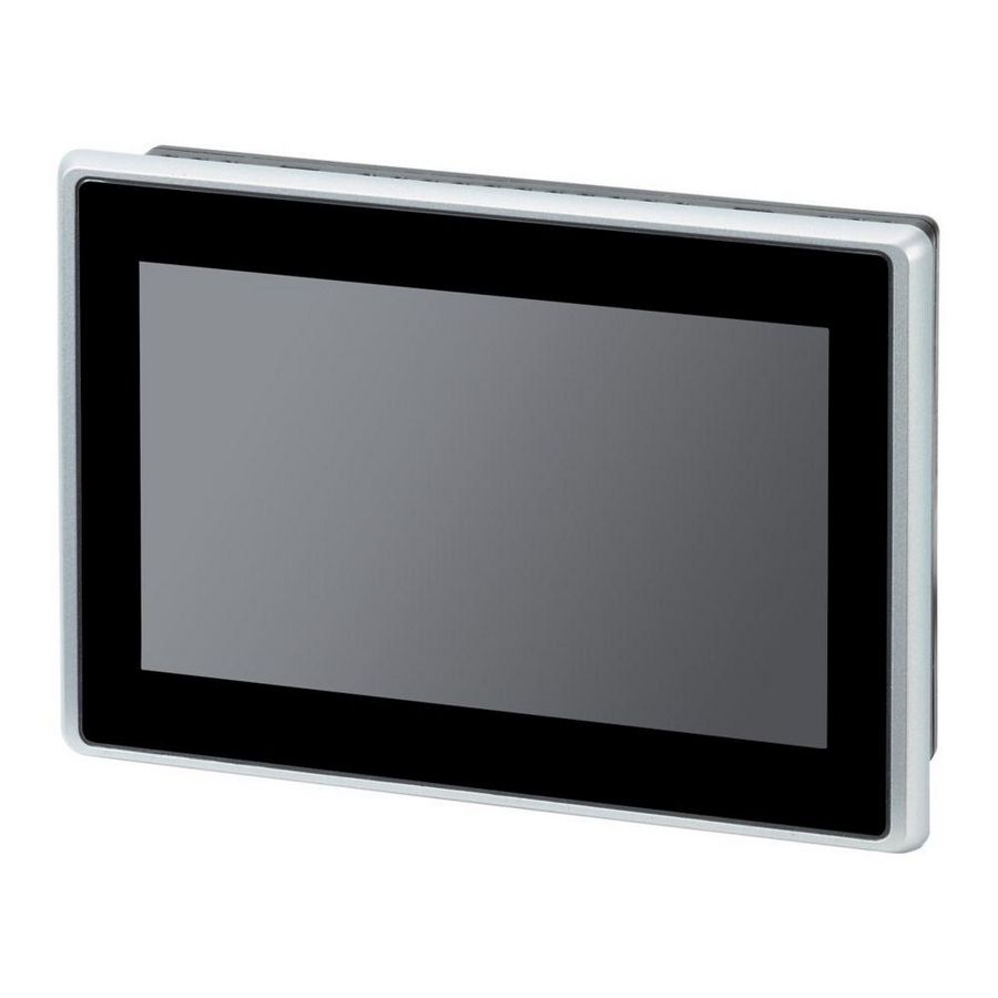 HMI /(PLC optional) 7", TFT color, capacitieve touch, 1x Eth