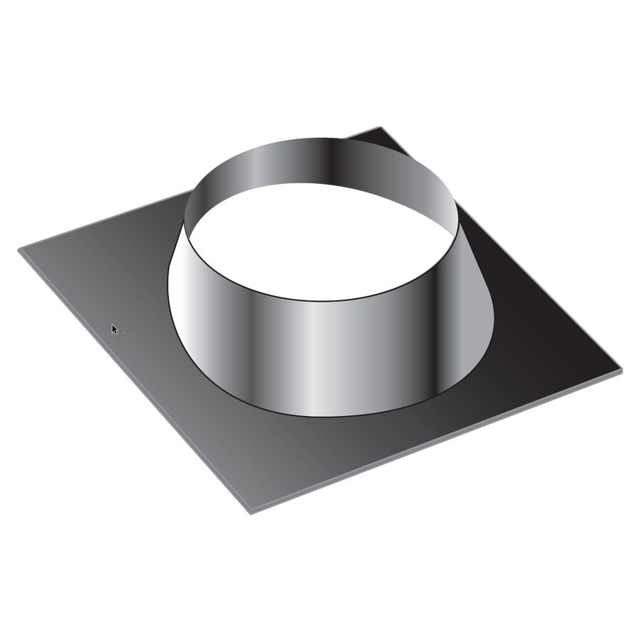 Dakdoorvoer Lood/Inox 5-45° DP150/SPG200 Roccheggiani