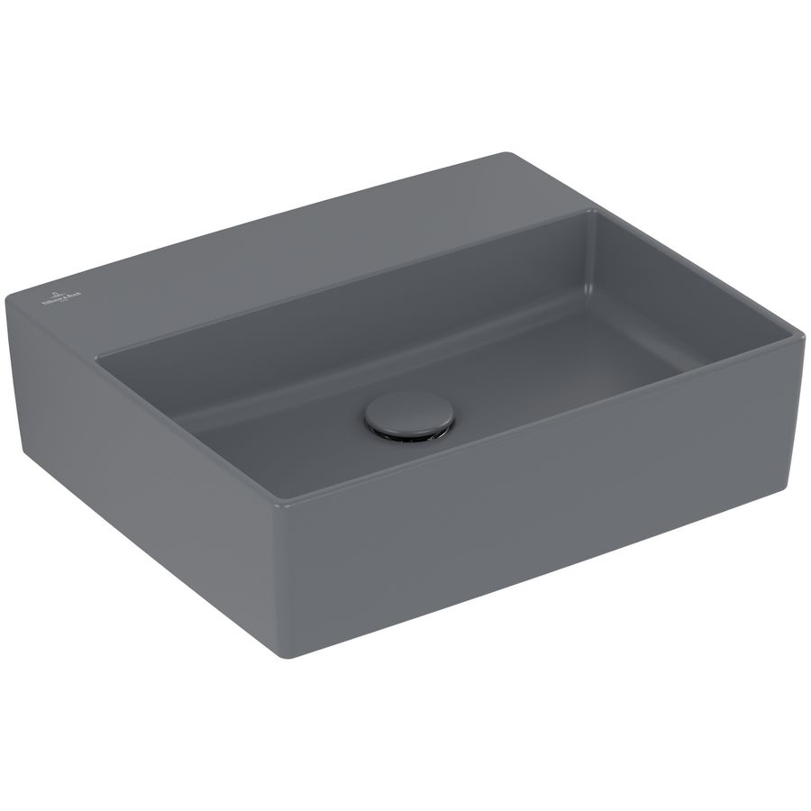 Opzetwastafel Memento 2.0 500x420mm Grafiet CeramicPlus  4A0753i4