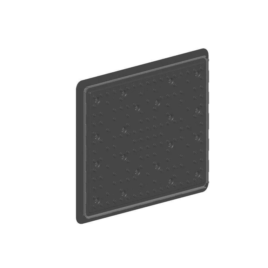 Regendouche hig 300x240mm chr 04120506210-00