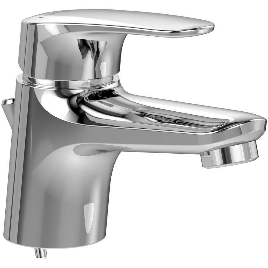 Wastafelkraan O.novo 1-hendel start Chrome sprong 107mm incl. waste-inrichting TVW10514111061