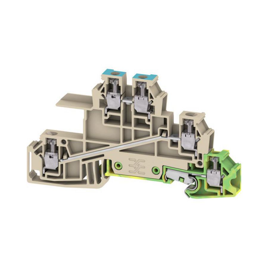 Installatieklem schoefaansluiting d.beige 1030700000 VVE=50