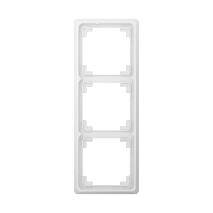 Afdekraam alpin wit 3-voudig CD-plus