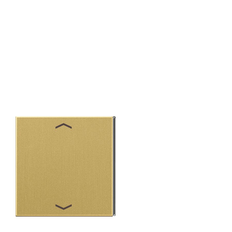 Tastafdekking lo/rb pijl LS messing klass KNX