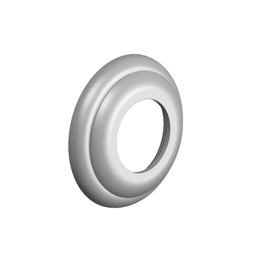 Rozet 55x10mm chr 092736101-00
