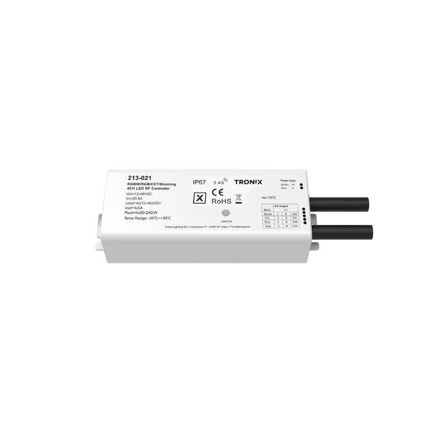 Controller RF SC/TW/RGB(W) 12 48V IP67