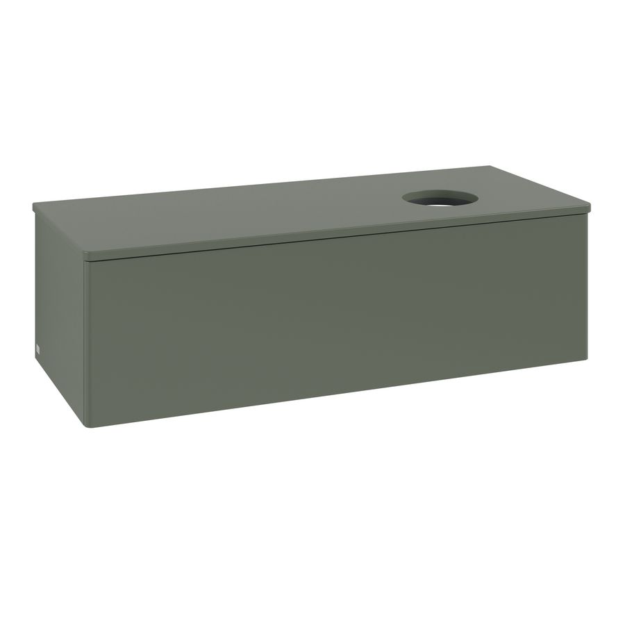 Wastafelonderkast Antao 1200x360x500mm L.Green Matt Lacquer K34010HL