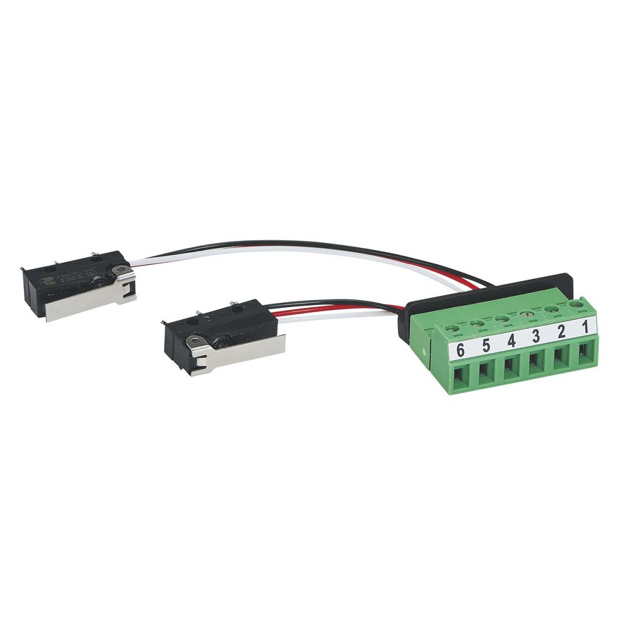 Hulpcontact voor draaibedieningen 1NO/NC + 1NO/NC voor DPX3
