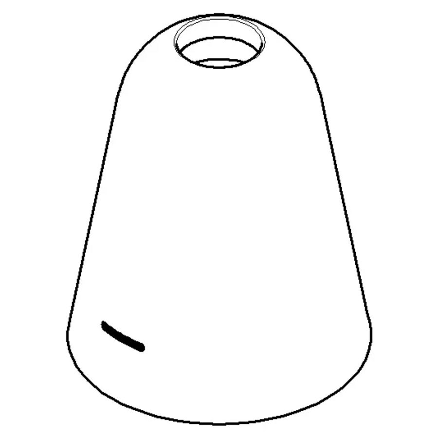 Rozet Hot 47x56mm chr 092790010-00