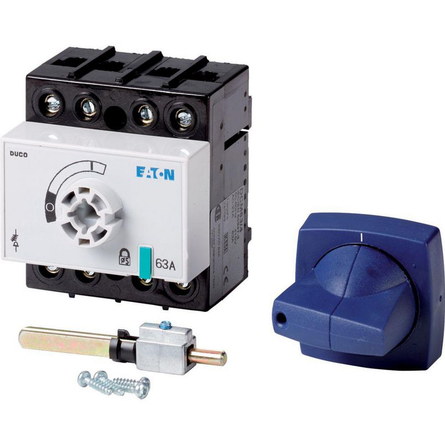 Lastscheider DUCO 63A 4-polig draaigreep K1CB as=116mm
