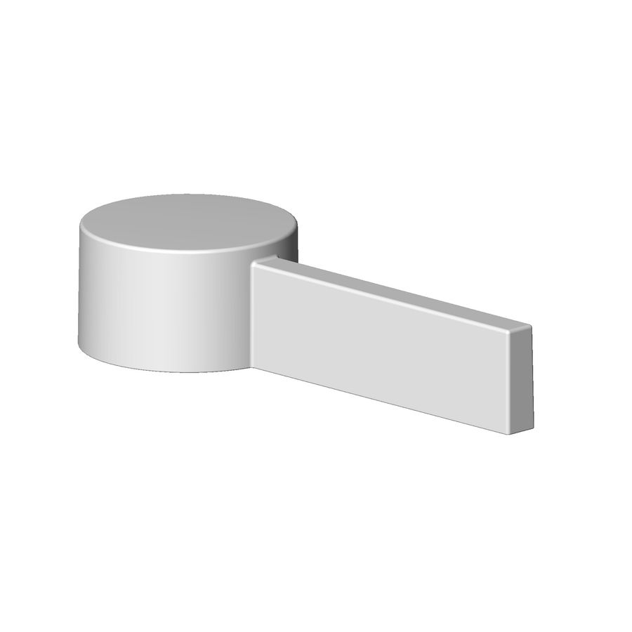 Greep Hendel 23X26X119mm-BG