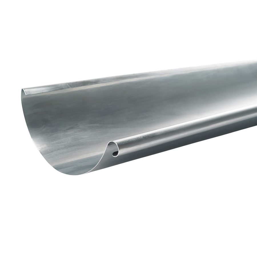 Doos met 4 lengtes a 3mtr. zinken HWA mastgoot M333 0.7mm (totaal 12mtr.)