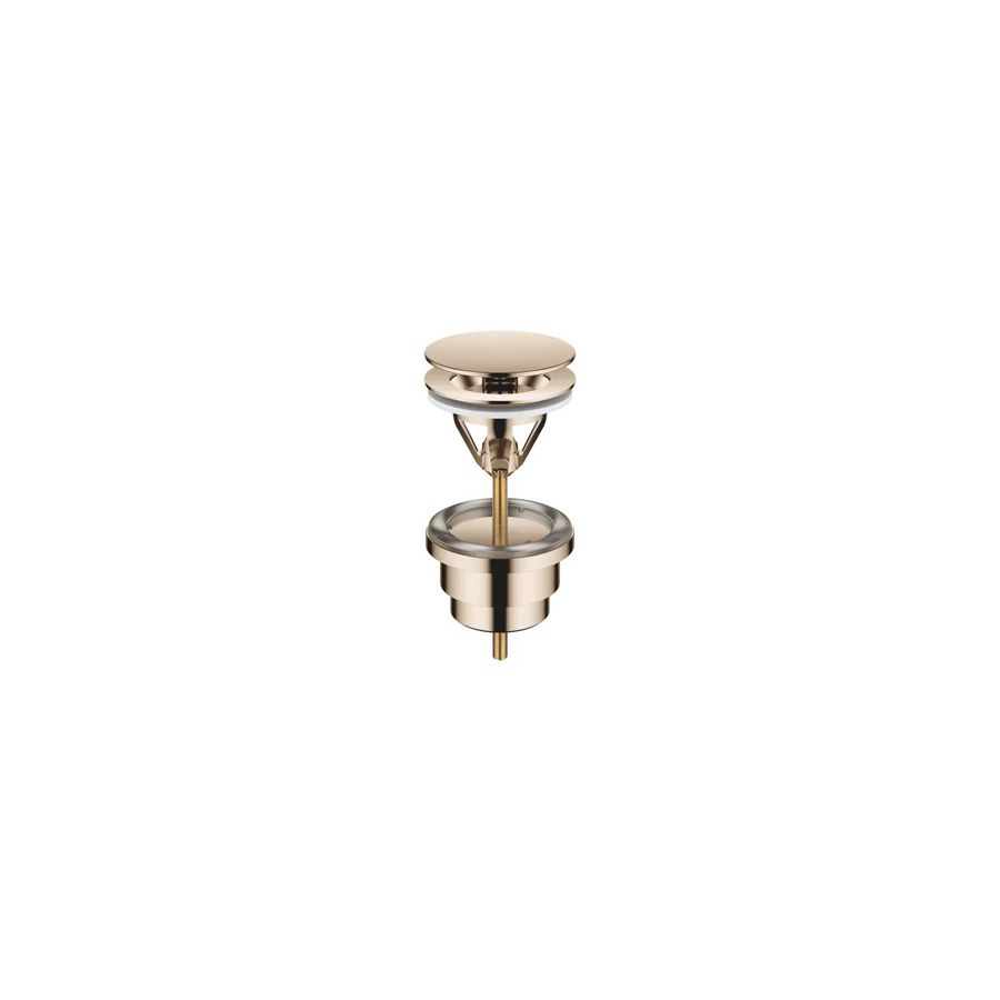 Afvoer. z.drukafsluiter 1 1/4" Light Gold