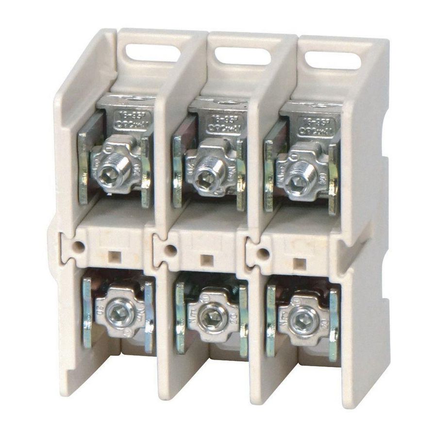 Aansluitklem K95/3 160A 3p vlak/rond