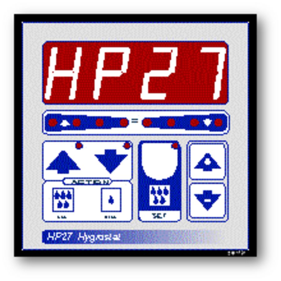 Pola HP27/W hygrostaat