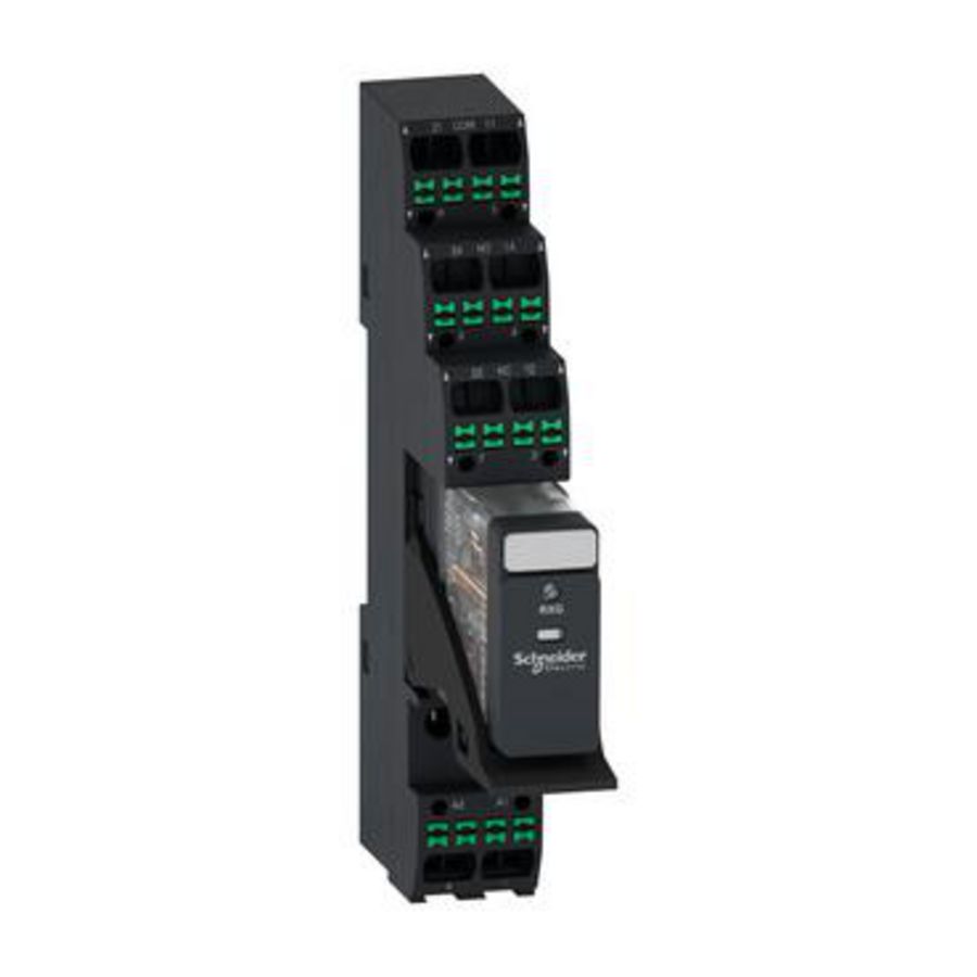 Harmony voorgemonteerd relais 5A 2CO LED zonder vergr VVE=10