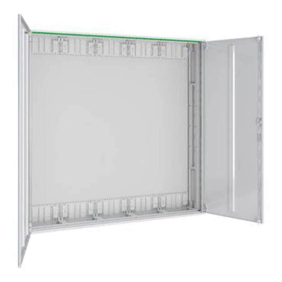 Metalen wandbehuizing B1300xH1250xD210mm IP44 klasse II