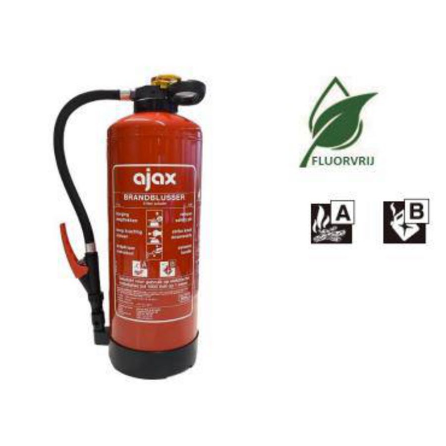 Handblusser / schuimblusser PFAS-vrij vorstvrij -20°C. SVP6E-C