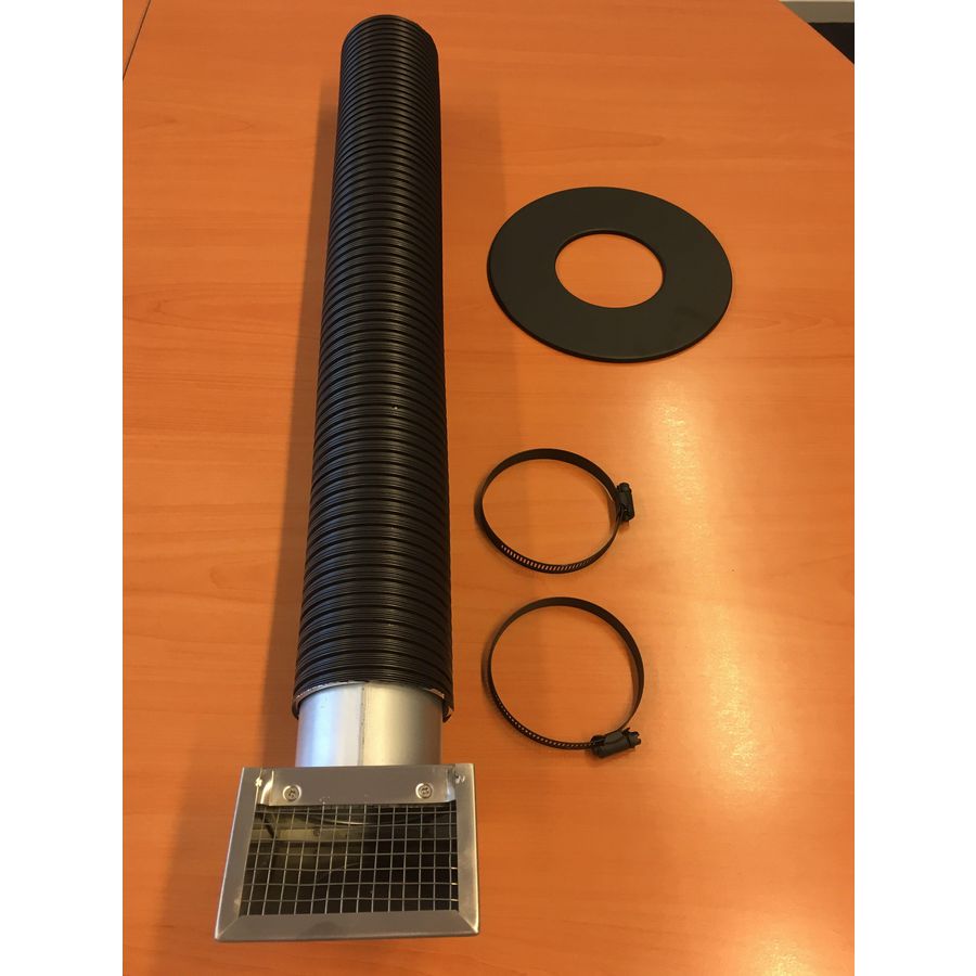 Muurset buitenlucht ø80mm