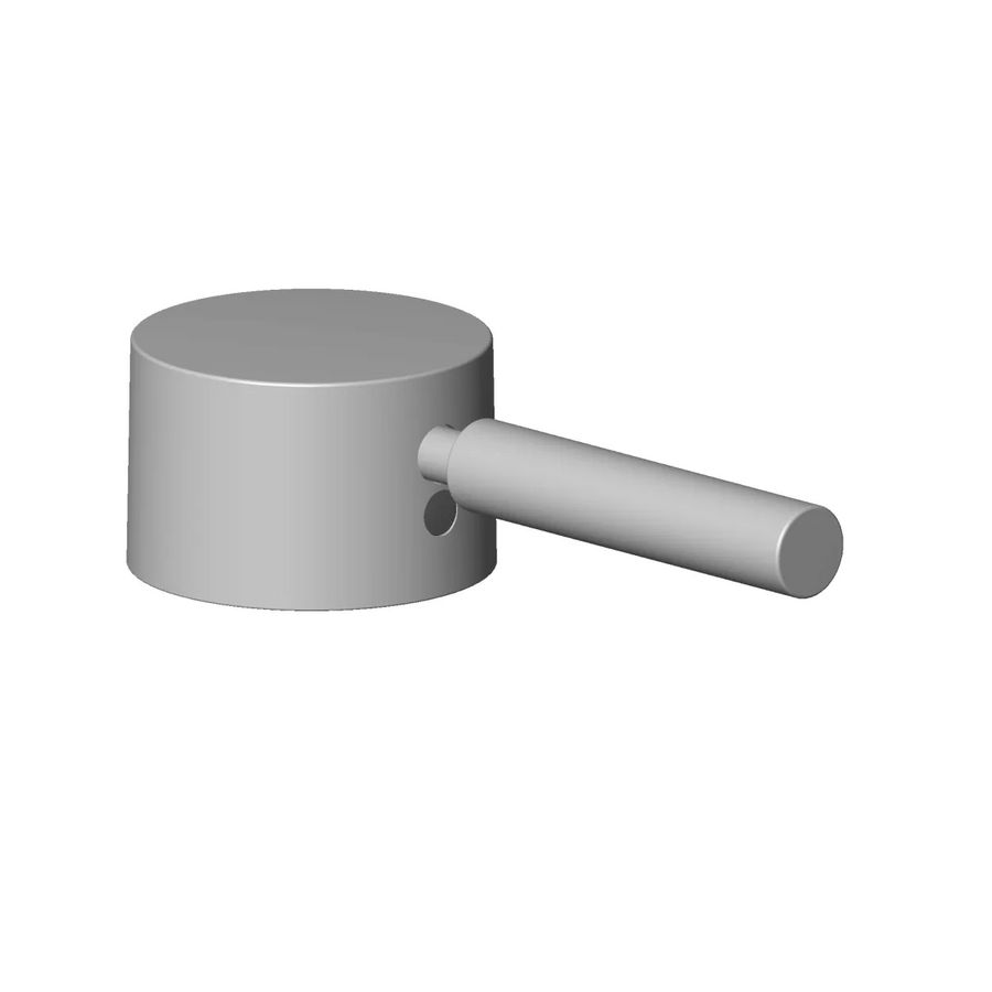 Greep v. douche wand Hendel 52x35x117mm Champagne gebors.