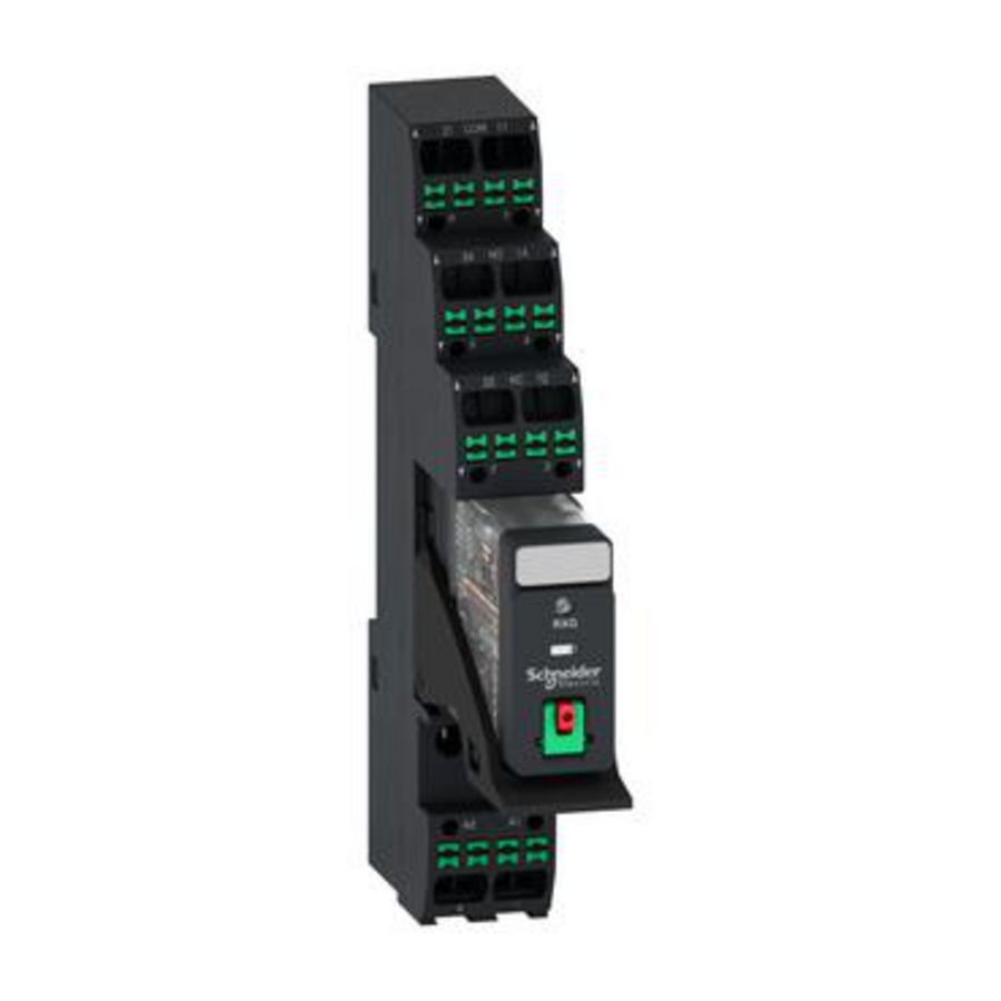 Harmony voorgemonteerd relais 5A 2CO LED vergrendelkn VVE=10