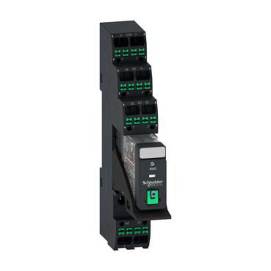 Harmony voorgemonteerd relais 5A 2CO LED vergrendelkn VVE=10