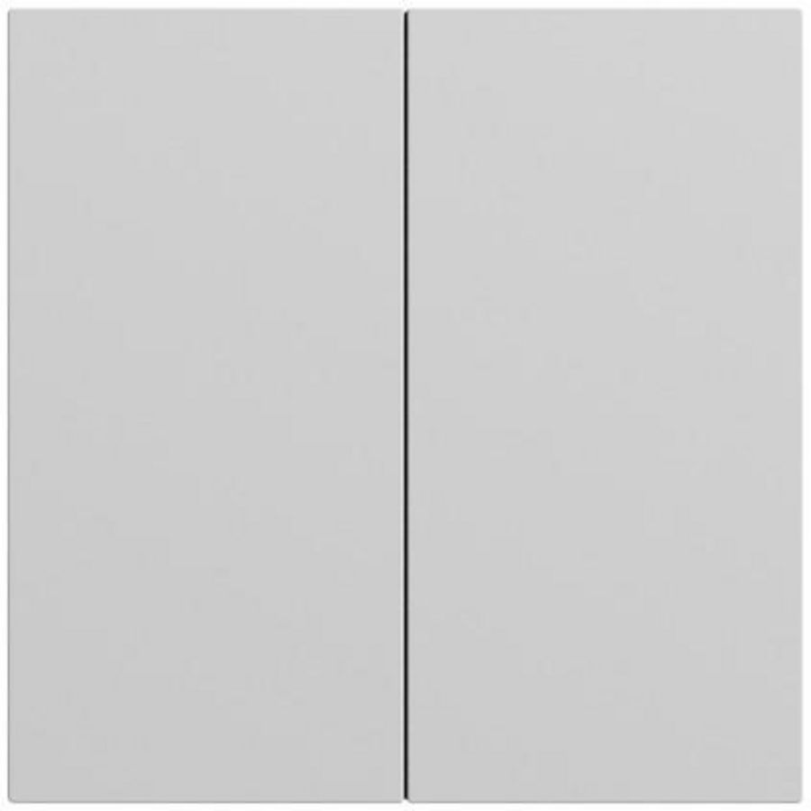 S3000 bedieningselement-opzetstuk 2-voudig System 70 gris m(gel.)