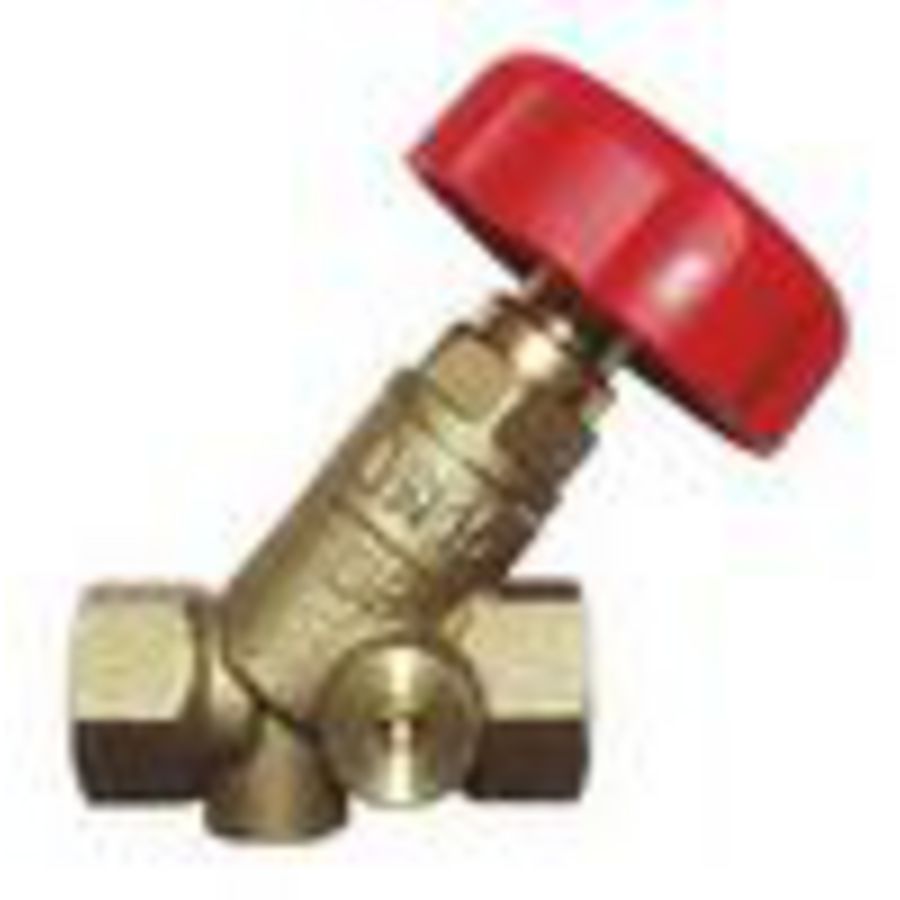 STROMAX AD schuinspindelafsluiter bi.dr. kvs=48 0 DN40 VVE=5