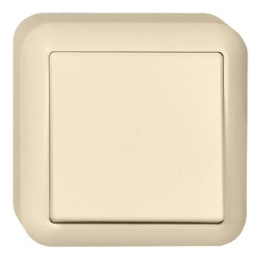 Opbouw impulsdrukker 1 maakcontact Wit Contura