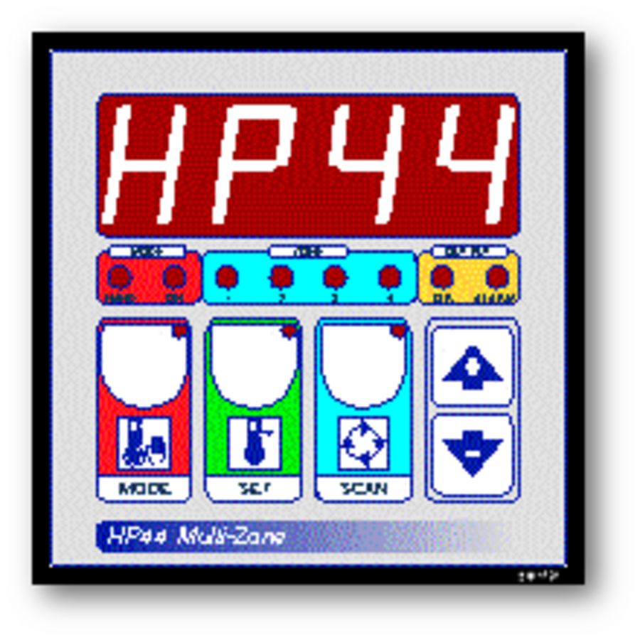 Pola HP44 4-zone thermostaat