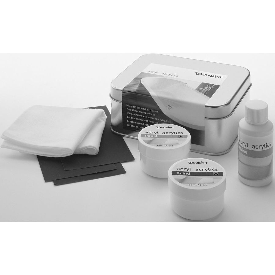 onderhoudsset acryl-oppervlakte