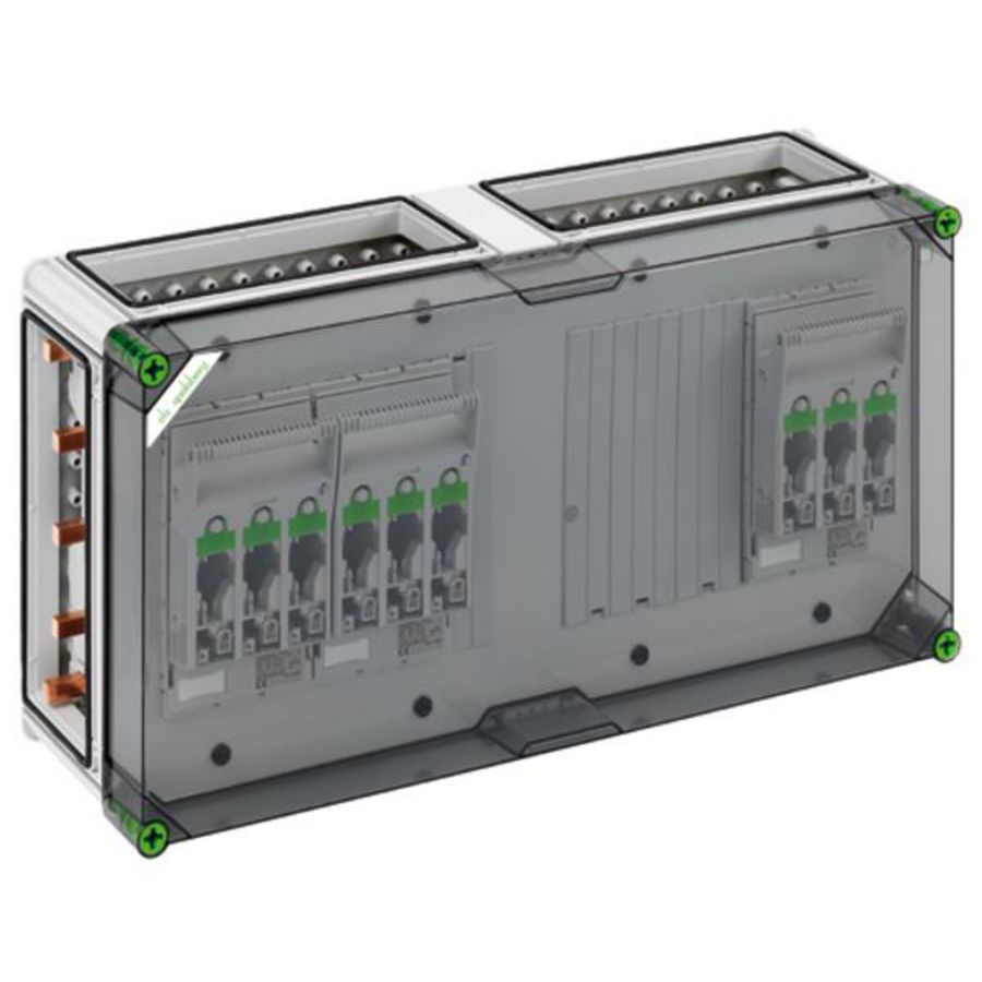 Lastscheider behuizing NH-railkast IP65 04603501