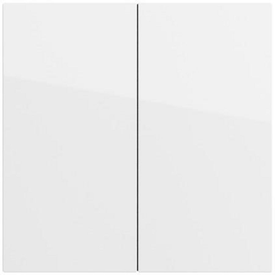 S3000 bedieningselement-opzetstuk 2-voudig System 70 zuiver wit