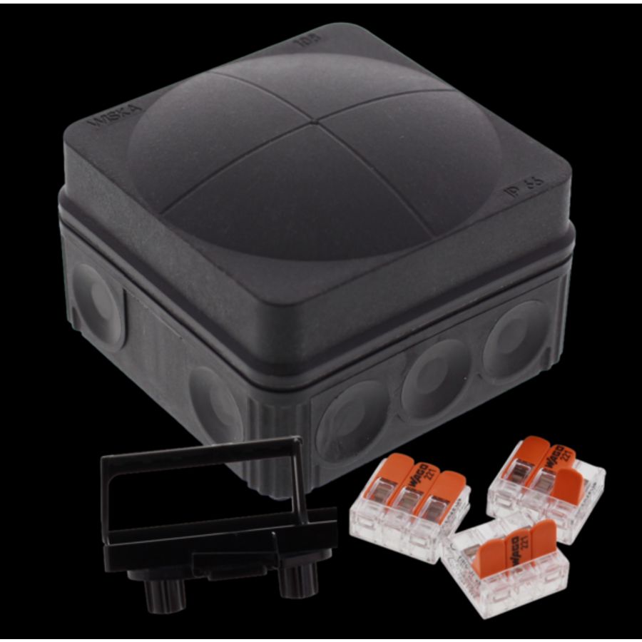 kabeldoos COMBI 108 BK / 3-221-413 VVE=10